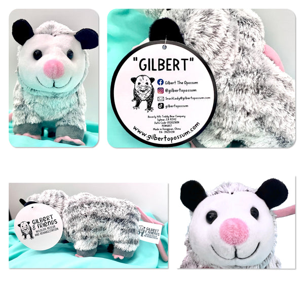 Gilbert The Opossum Plushie