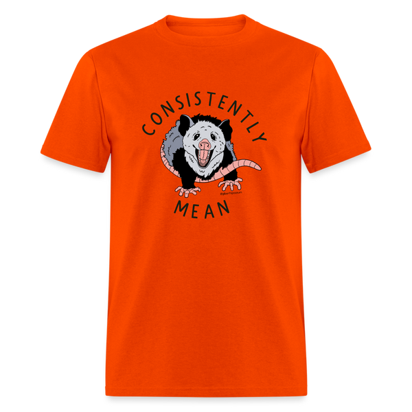 Consistently Mean T-shirt - orange