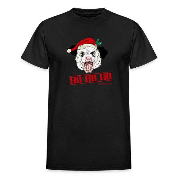 HO HO HO Unisex T-Shirt - black