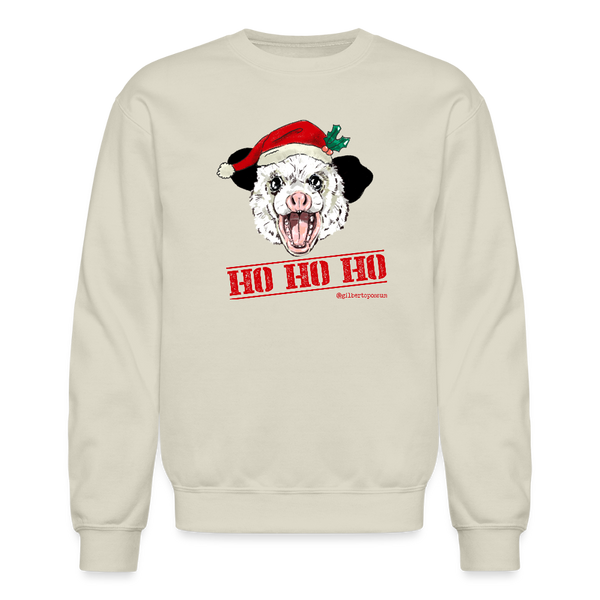 HO HO HO Unisex Crewneck Sweatshirt - Sand