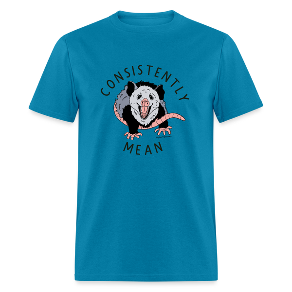 Consistently Mean T-shirt - turquoise