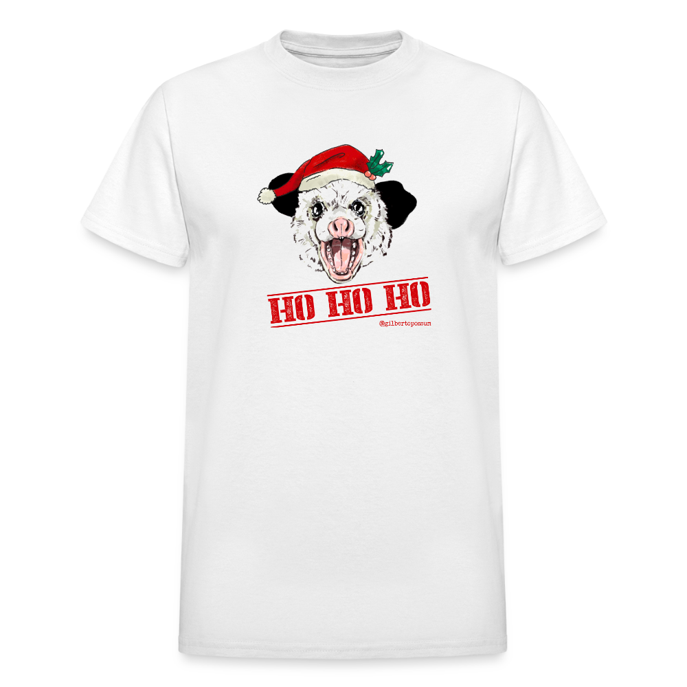 HO HO HO Unisex T-Shirt - white