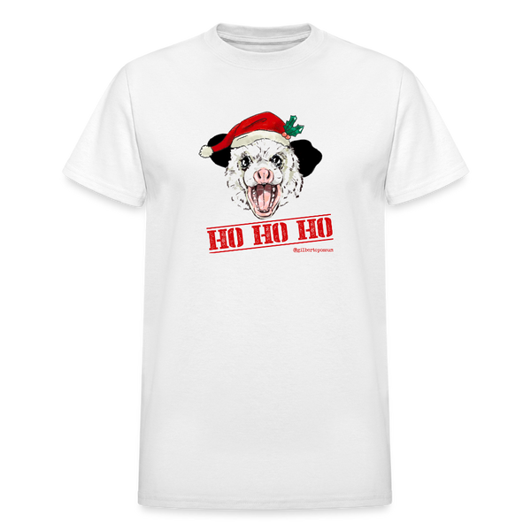 HO HO HO Unisex T-Shirt - white
