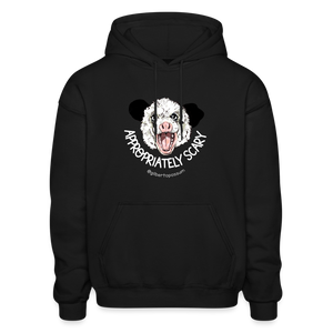 Appropriately Scary-  Heavy Blend Adult Hoodie - black