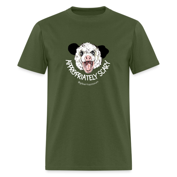 Appropriately Scary T-shirt - military green