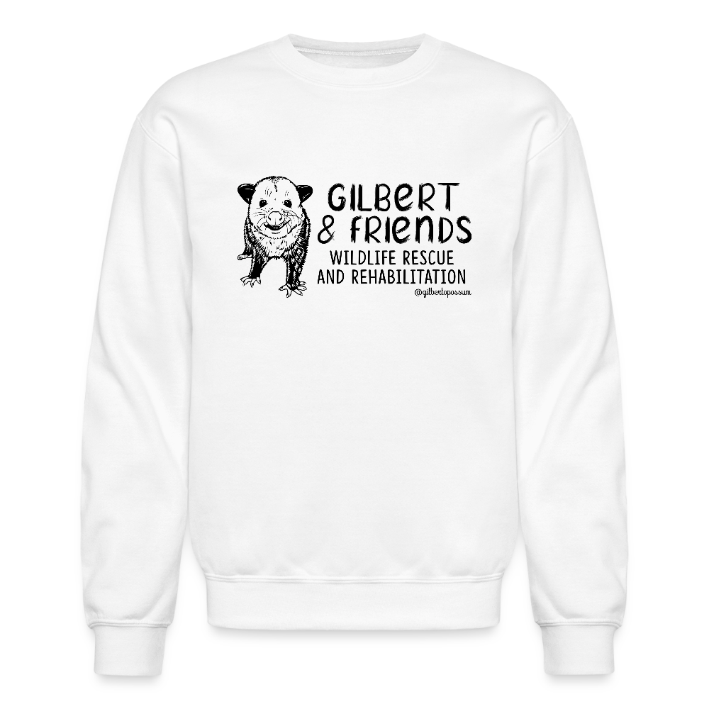 Gilbert & Friends Crewneck Sweatshirt - white