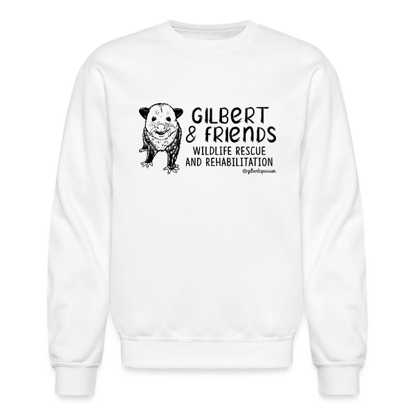 Gilbert & Friends Crewneck Sweatshirt - white