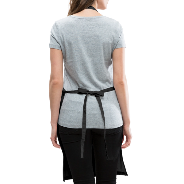 HO HO HO Adjustable Apron - black