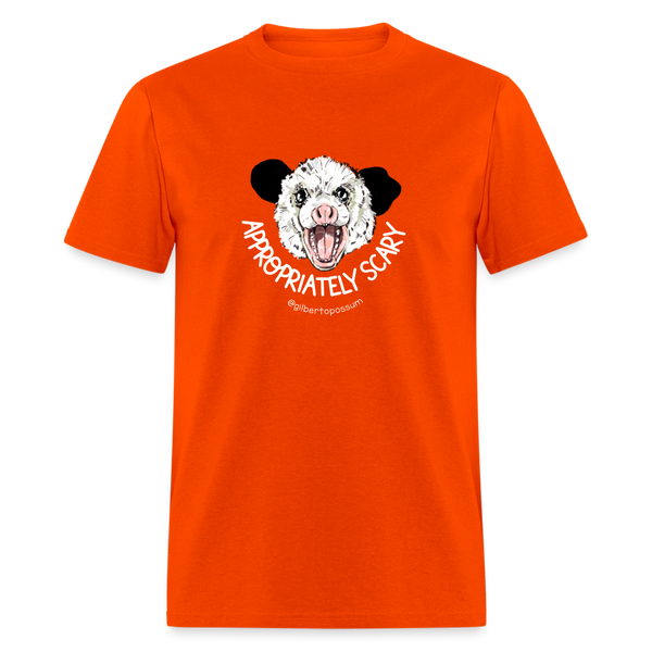 Appropriately Scary T-shirt - orange