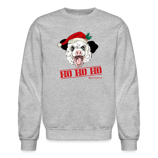 HO HO HO Unisex Crewneck Sweatshirt - heather gray