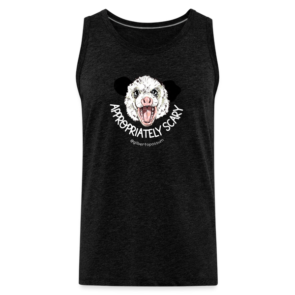 Appropriately Scary- Men’s Premium Tank - charcoal grey