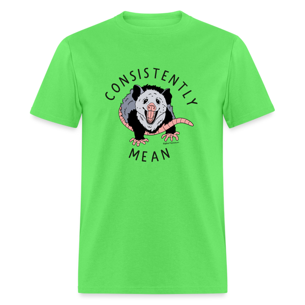 Consistently Mean T-shirt - kiwi