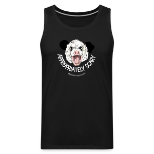 Appropriately Scary- Men’s Premium Tank - black