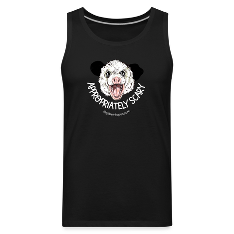 Appropriately Scary- Men’s Premium Tank - black