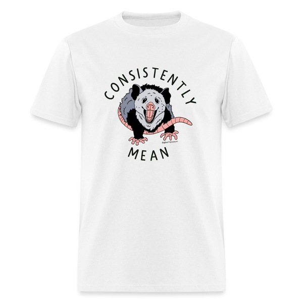 Consistently Mean T-shirt - white