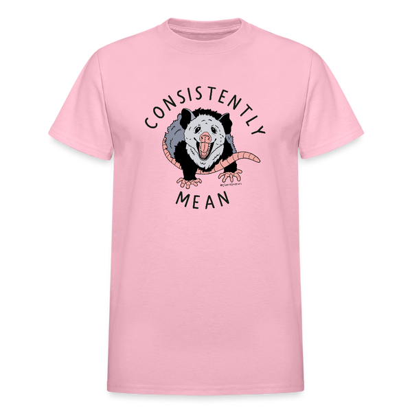 Consistently Mean Unisex T-Shirt - light pink