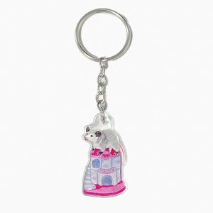 PeachyPoo Keychain