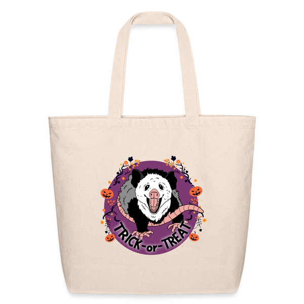 Insert Treats Here- Eco-Friendly Cotton Tote - natural