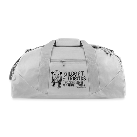 Gilbert & Friends Recycled Duffel Bag - gray