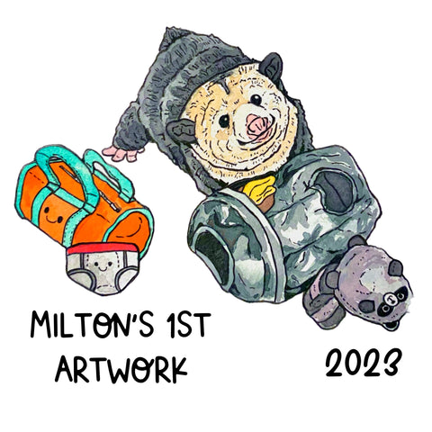 Milton’s 1st Artwork
