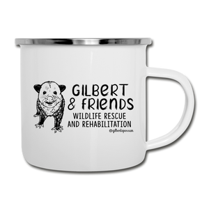 Gilbert and Friend's -Camper Mug - white