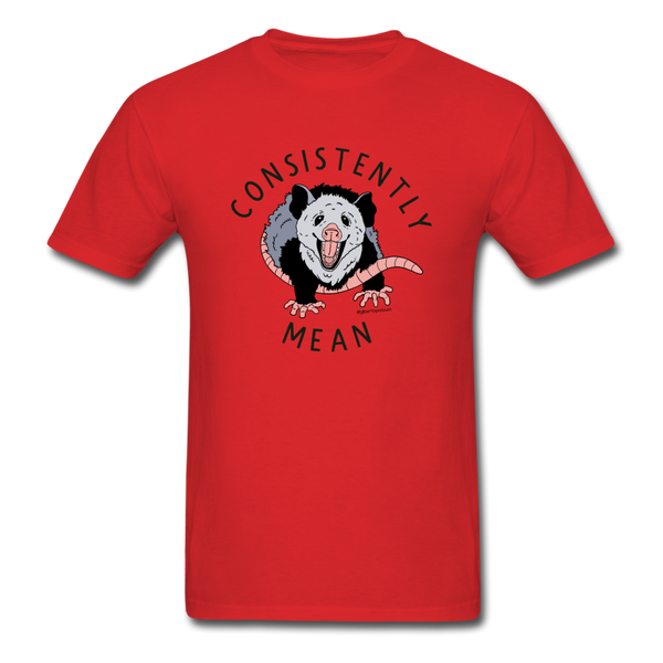 Consistently Mean T-shirt - red