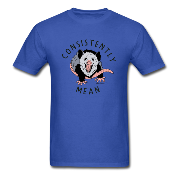Consistently Mean T-shirt - royal blue
