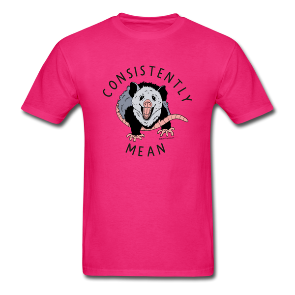 Consistently Mean T-shirt - fuchsia
