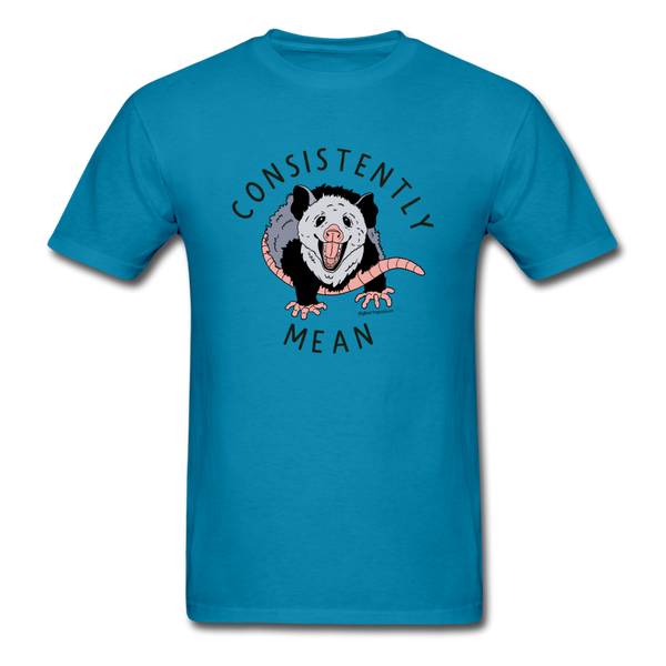 Consistently Mean T-shirt - turquoise