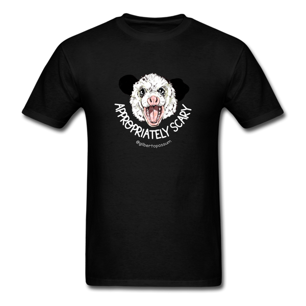 Appropriately Scary T-shirt - black
