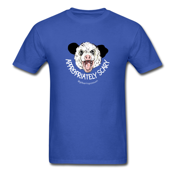 Appropriately Scary T-shirt - royal blue