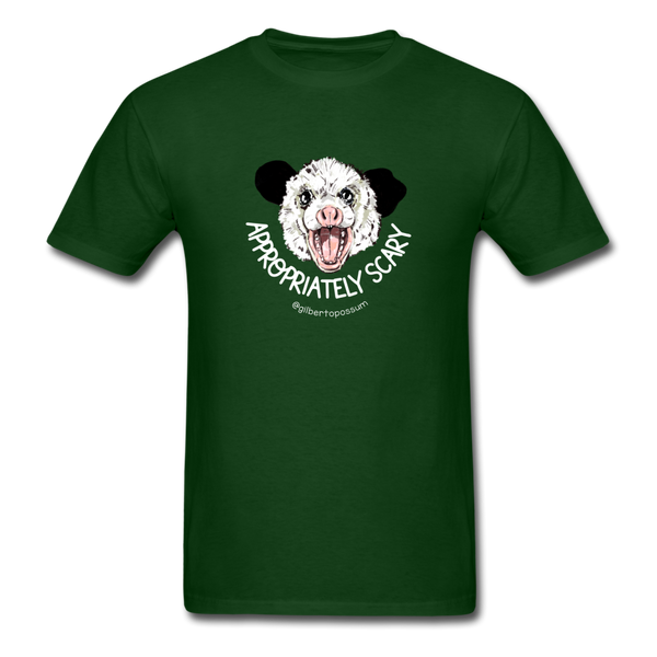 Appropriately Scary T-shirt - forest green