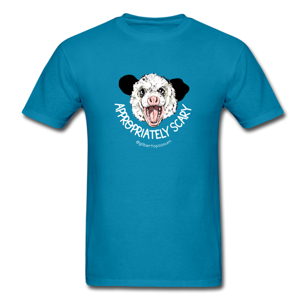 Appropriately Scary T-shirt - turquoise