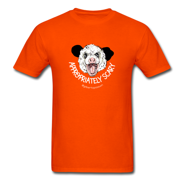 Appropriately Scary T-shirt - orange