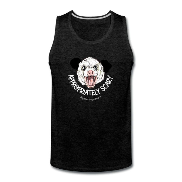 Appropriately Scary- Men’s Premium Tank - charcoal gray