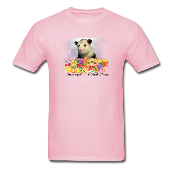 Snack Heaven- Gildan Ultra Cotton Adult T-Shirt - light pink