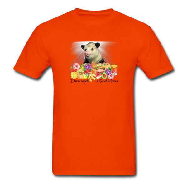 Snack Heaven- Gildan Ultra Cotton Adult T-Shirt - orange