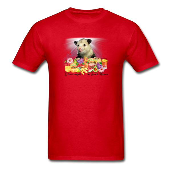 Snack Heaven- Gildan Ultra Cotton Adult T-Shirt - red