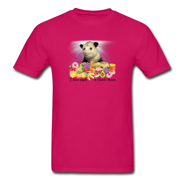 Snack Heaven- Gildan Ultra Cotton Adult T-Shirt - fuchsia