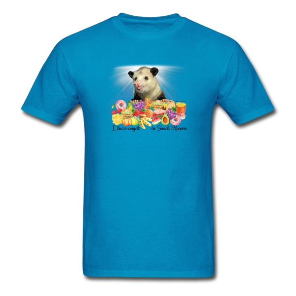 Snack Heaven- Gildan Ultra Cotton Adult T-Shirt - turquoise