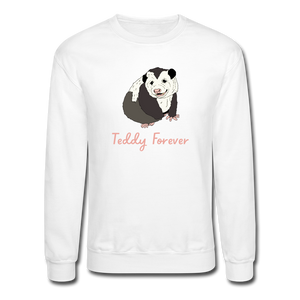 Teddy Forever Crewneck Sweatshirt - white