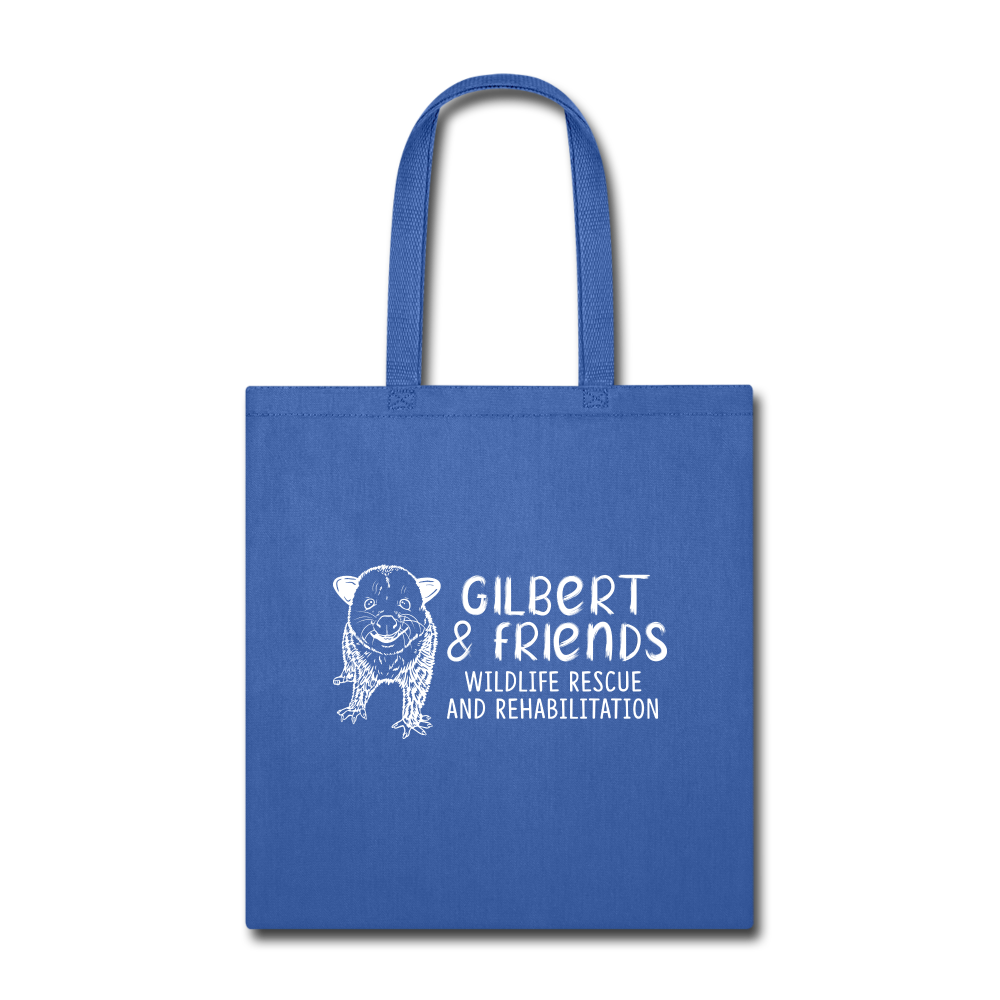 Gilbert & Friends Tote Bag - royal blue