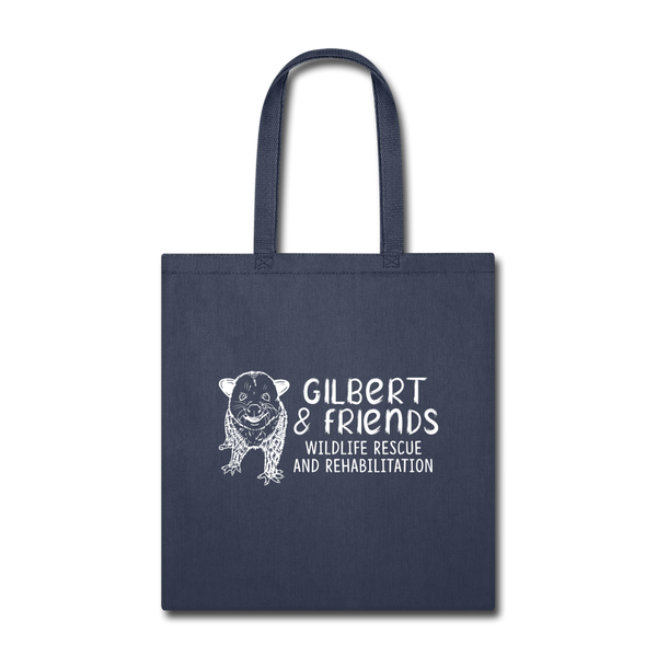 Gilbert & Friends Tote Bag - navy