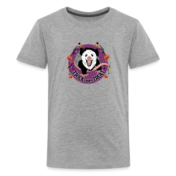 Trick-or-Treat Kids' Premium T-Shirt - heather gray