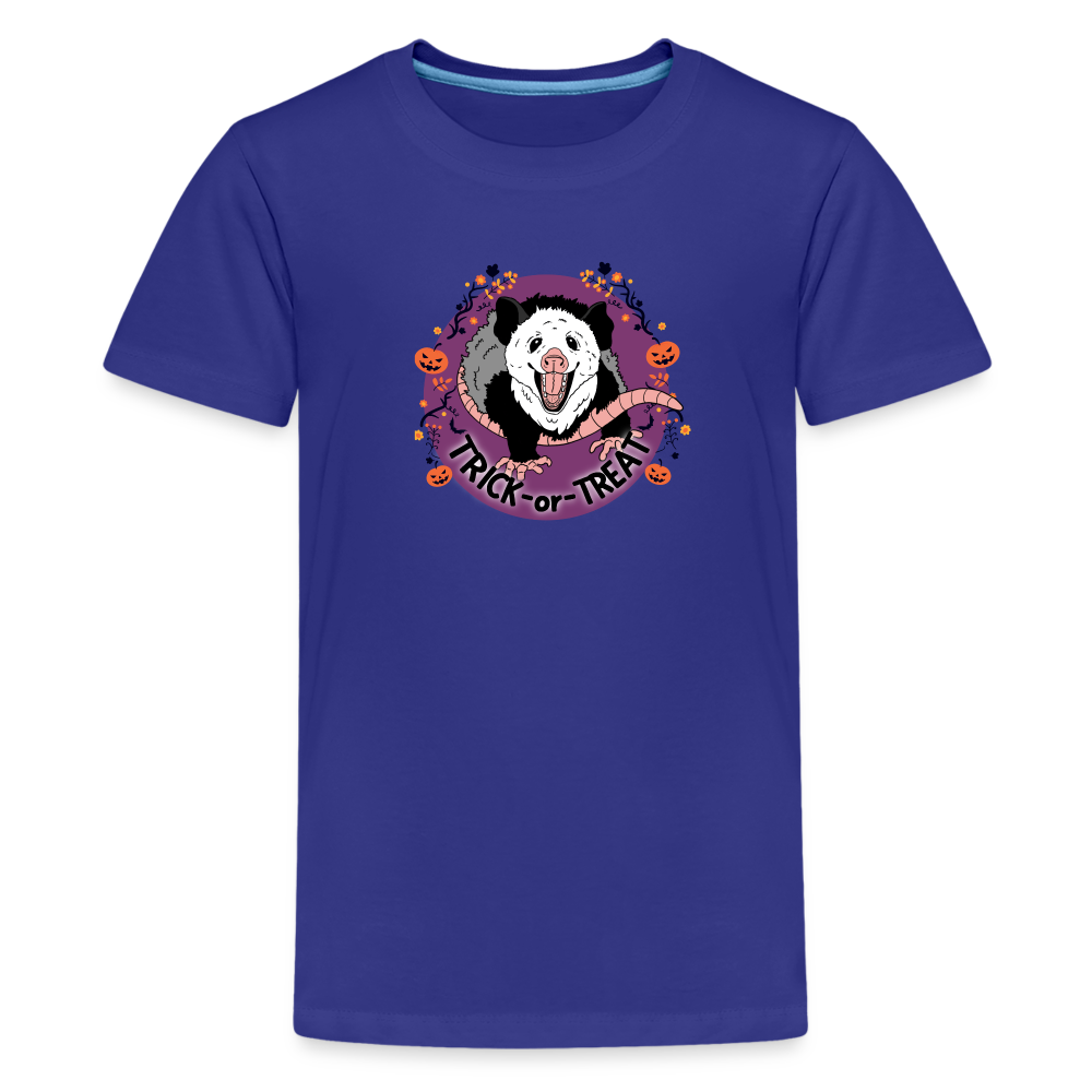 Trick-or-Treat Kids' Premium T-Shirt - royal blue