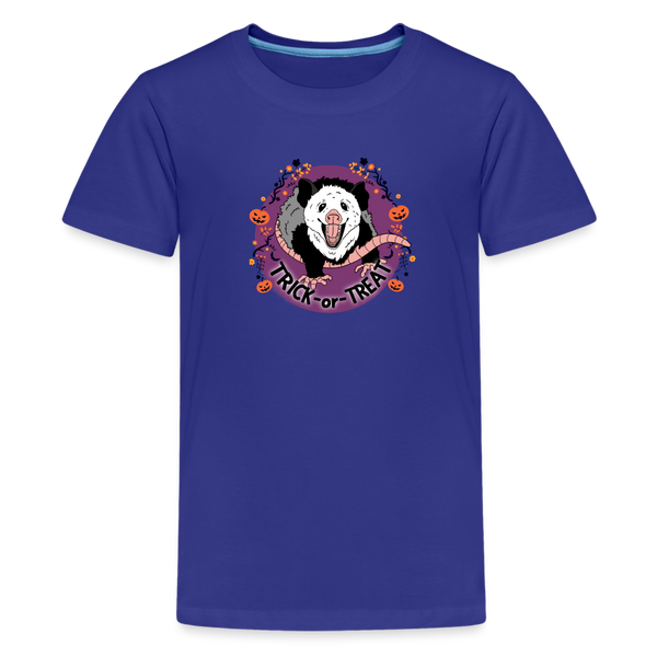 Trick-or-Treat Kids' Premium T-Shirt - royal blue