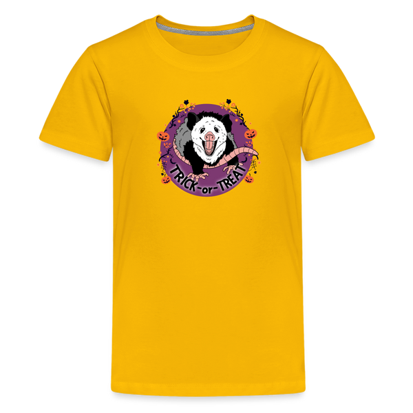 Trick-or-Treat Kids' Premium T-Shirt - sun yellow