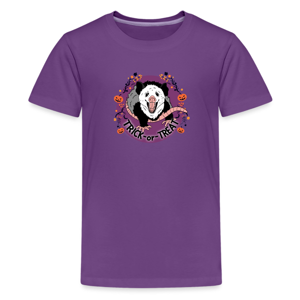 Trick-or-Treat Kids' Premium T-Shirt - purple