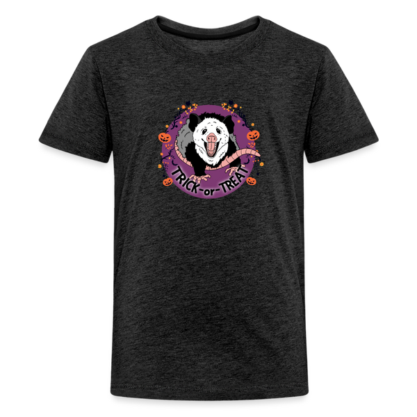 Trick-or-Treat Kids' Premium T-Shirt - charcoal grey