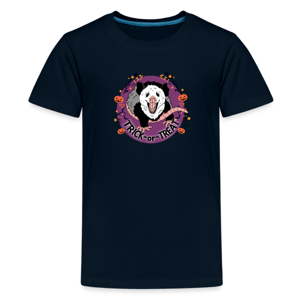 Trick-or-Treat Kids' Premium T-Shirt - deep navy